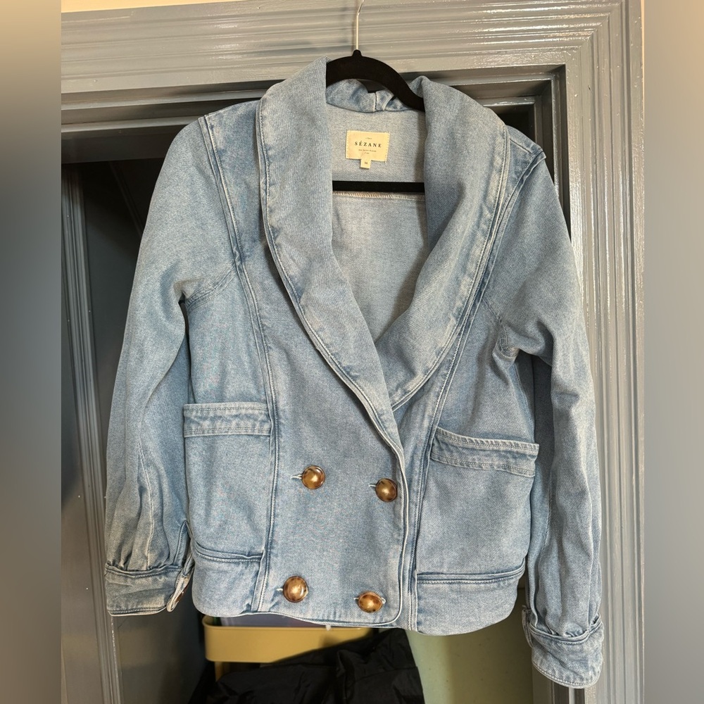 Sézane Denim Kurt Jacket